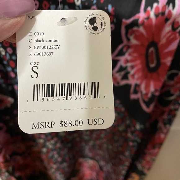 Free People Slip Dress, Your Better Side NWT - So Beautiful! - Picture 8 of 9